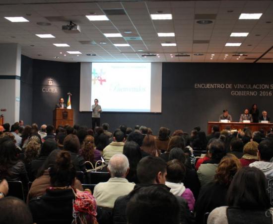 Encuentro de vinculación sociedad civíl y gobierno